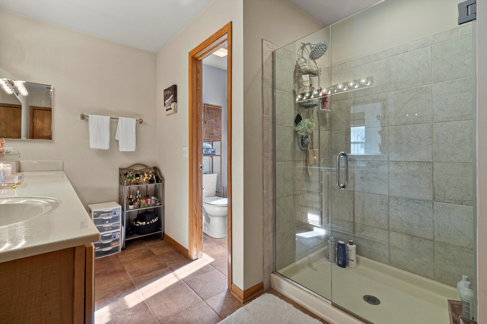 410 Bay Tree Circle Vernon Hills, IL 60061 - Photo 16 of 28 a bathroom with a shower