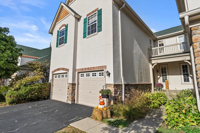 a street sign on a pole on a street