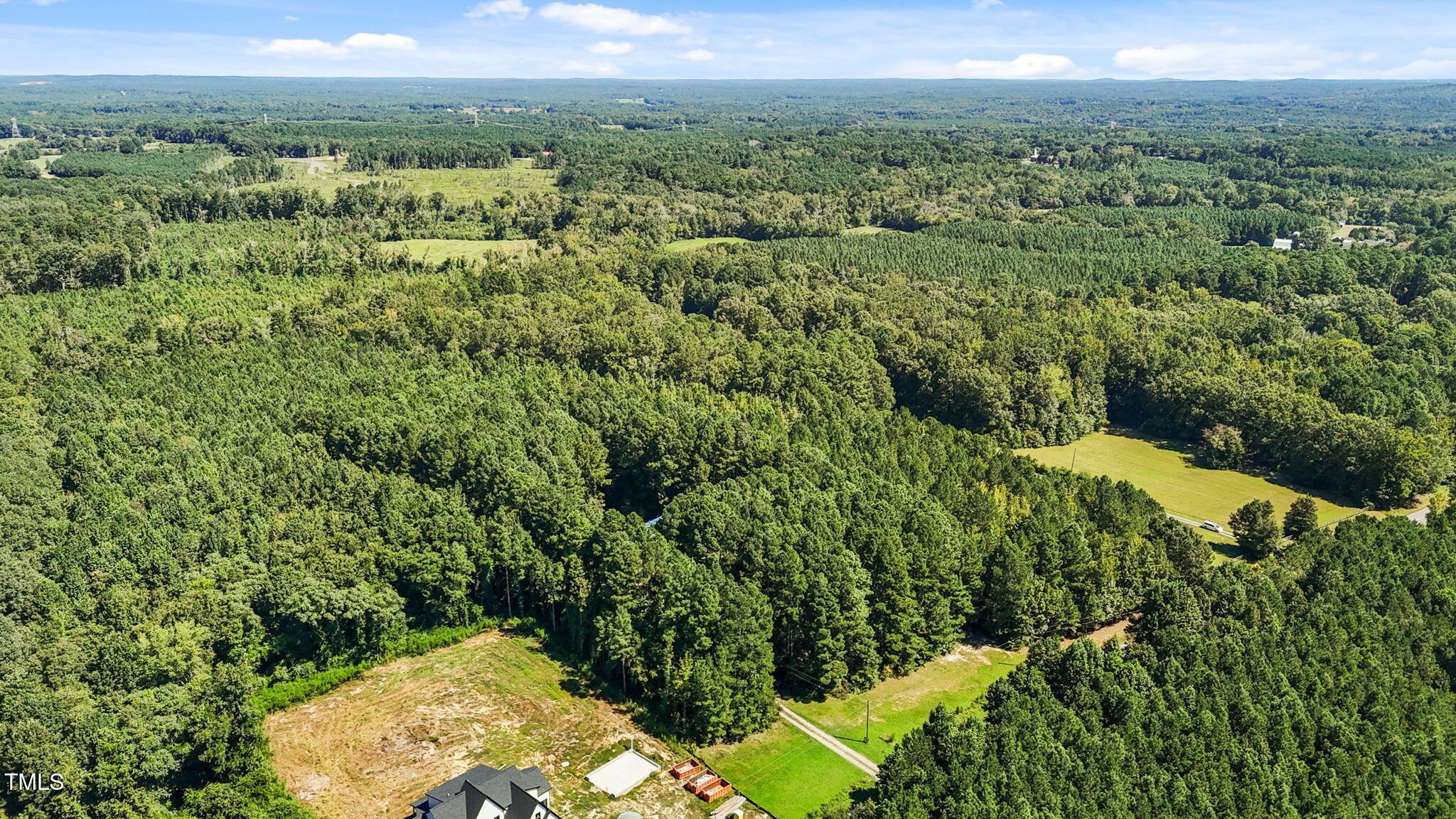 476 Pete Thomas Road Pittsboro, NC 27312 - Photo 11 of 16 a view of a green field with lots of bushes