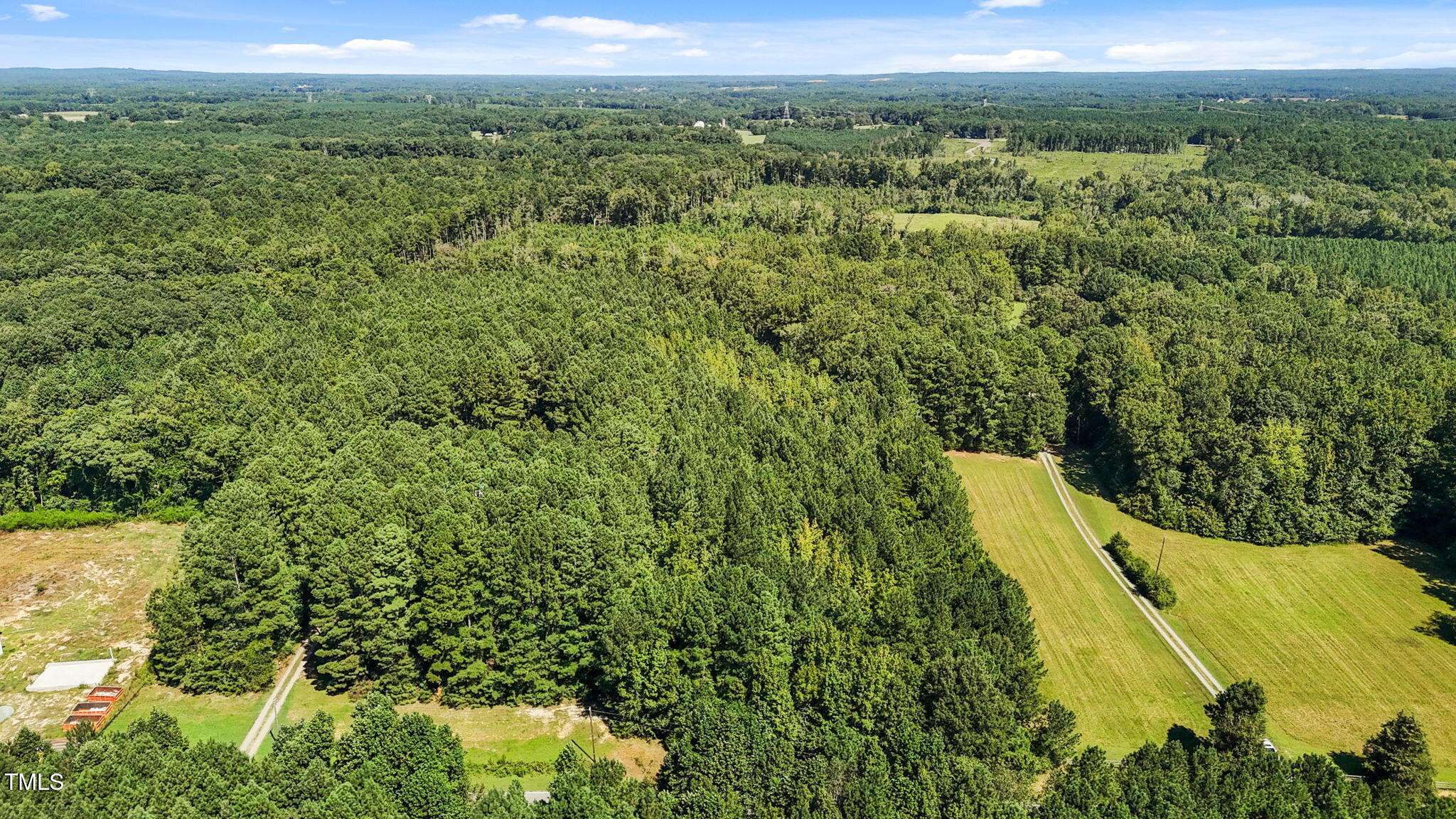 476 Pete Thomas Road Pittsboro, NC 27312 - Photo 2 of 16 a view of a large yard with large trees