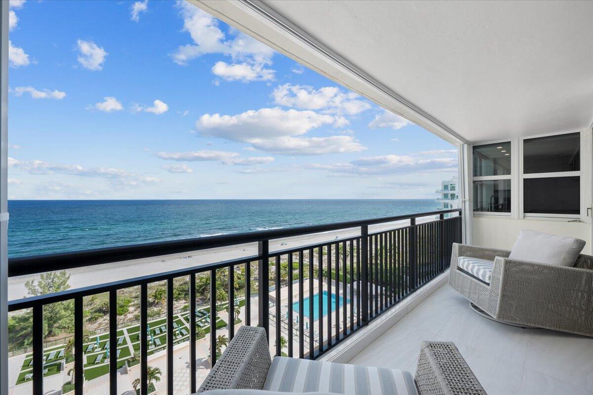 2000 South Ocean Boulevard, Unit 11D Boca Raton, FL 33432 - Photo 1 of 31 view from balcony