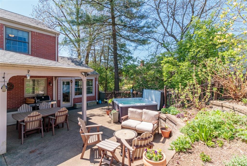 20 Alexander Place Pittsburgh, PA 15243 - Photo 21 of 25 a view of a patio with couches table and chairs and potted plants