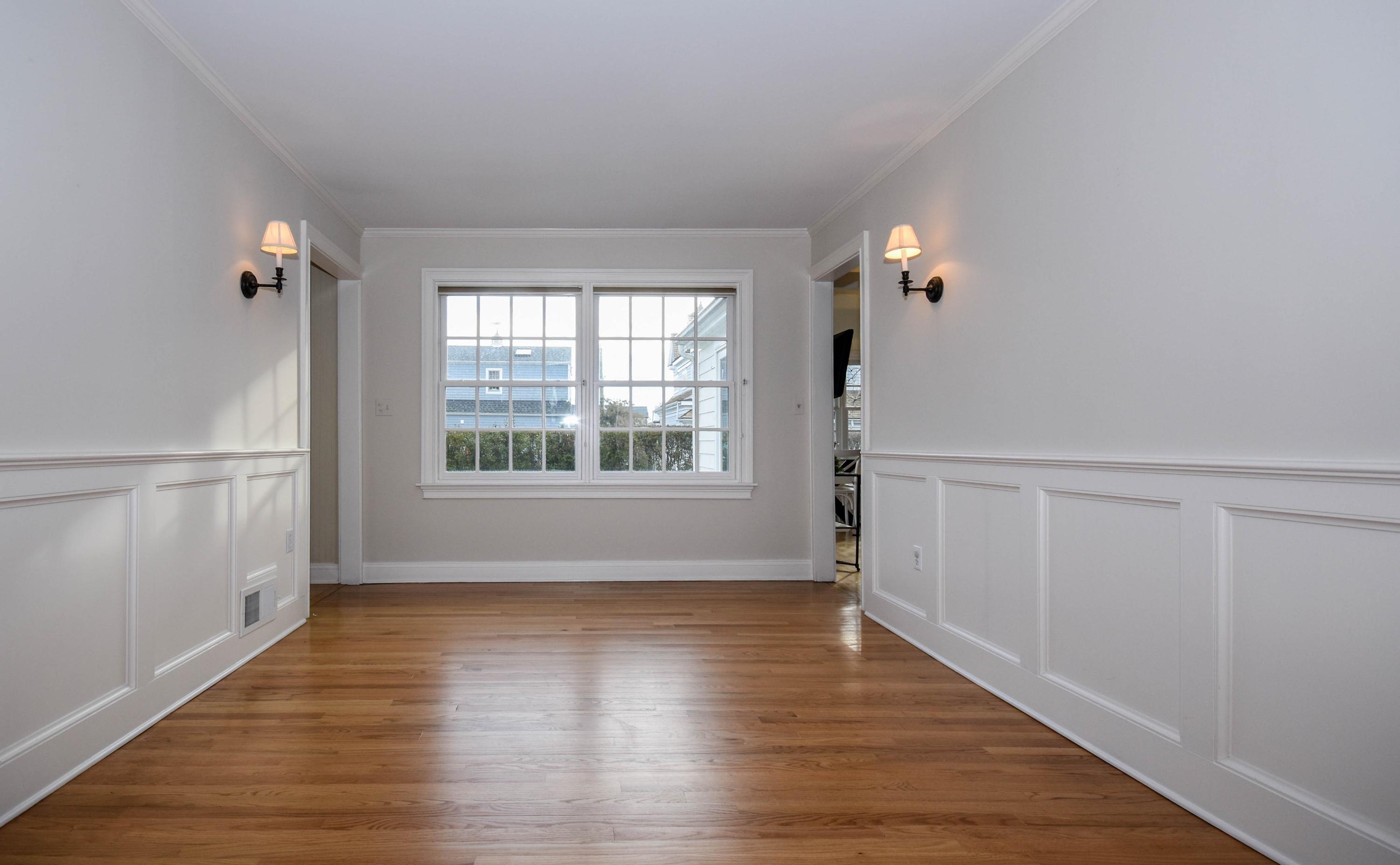 22 Meridian Road Rowayton, CT 06853 - Photo 13 of 25 wooden floor in an empty room with a window