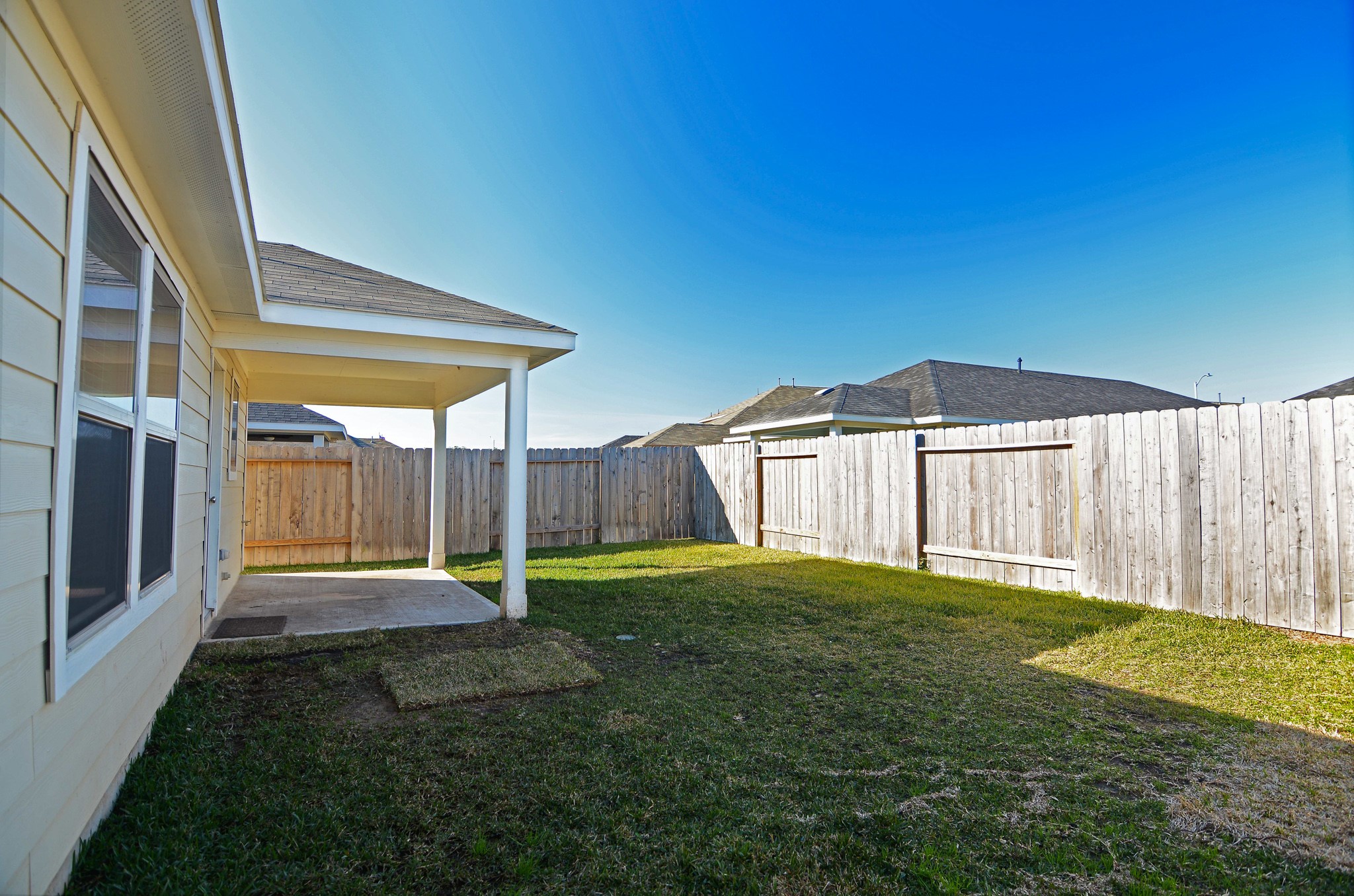 21434 Holly Heights Road Cypress, TX 77433 - Photo 16 of 17 a view of a back yard of the house