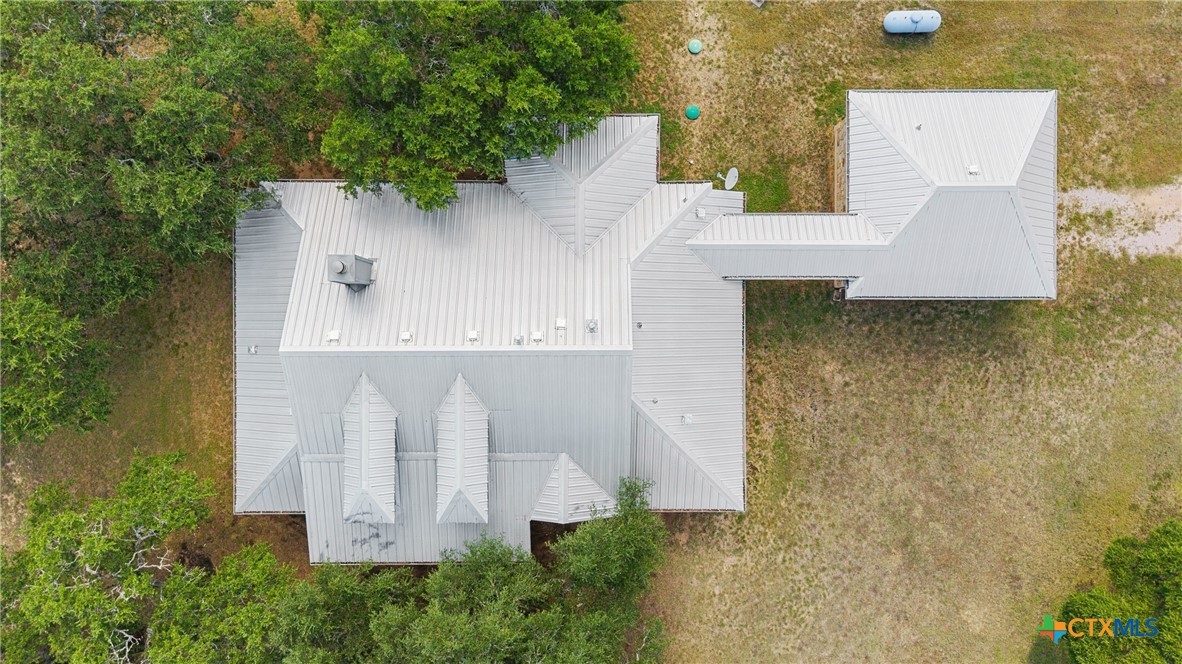 350 Lehne Road Bertram, TX 78605 - Photo 32 of 33 an aerial view of residential house with outdoor space