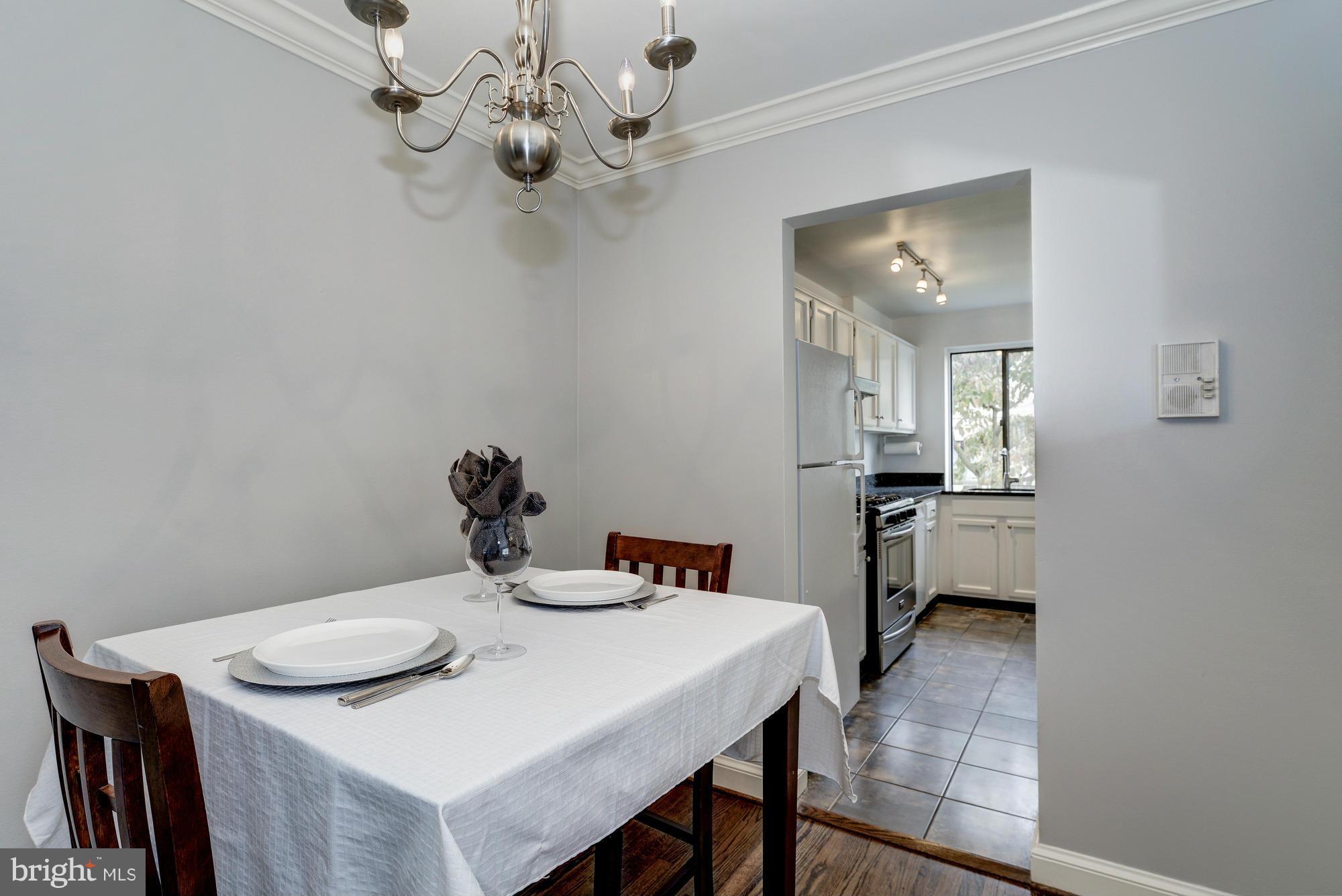 2606 Tunlaw Road Northwest, Unit 4 Washington, DC 20007 - Photo 5 of 19 Dining Room