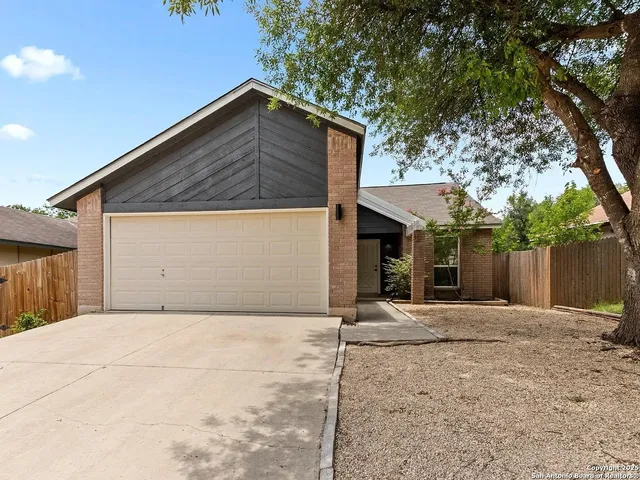 a backyard of a house