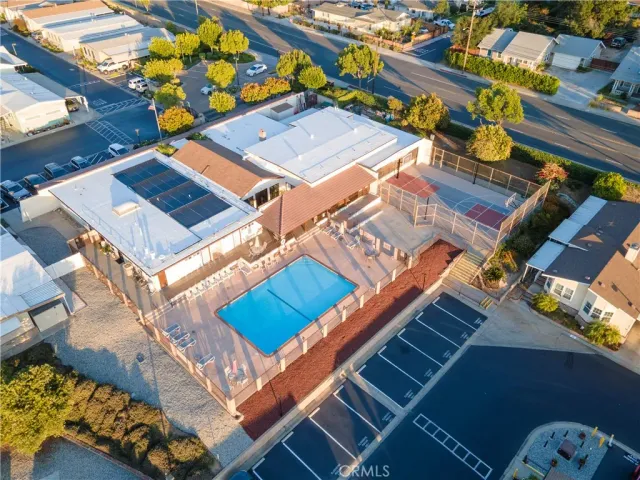 a view of swimming pool with a terrace