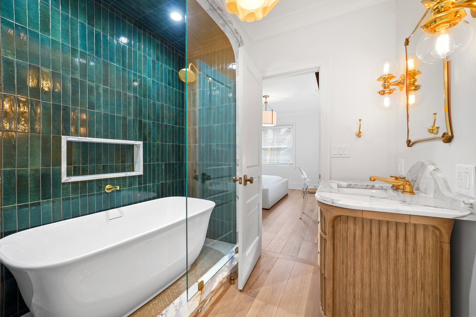 475 Cedar Street Winnetka, IL 60093 - Photo 26 of 46 a bathroom with a sink a toilet and shower