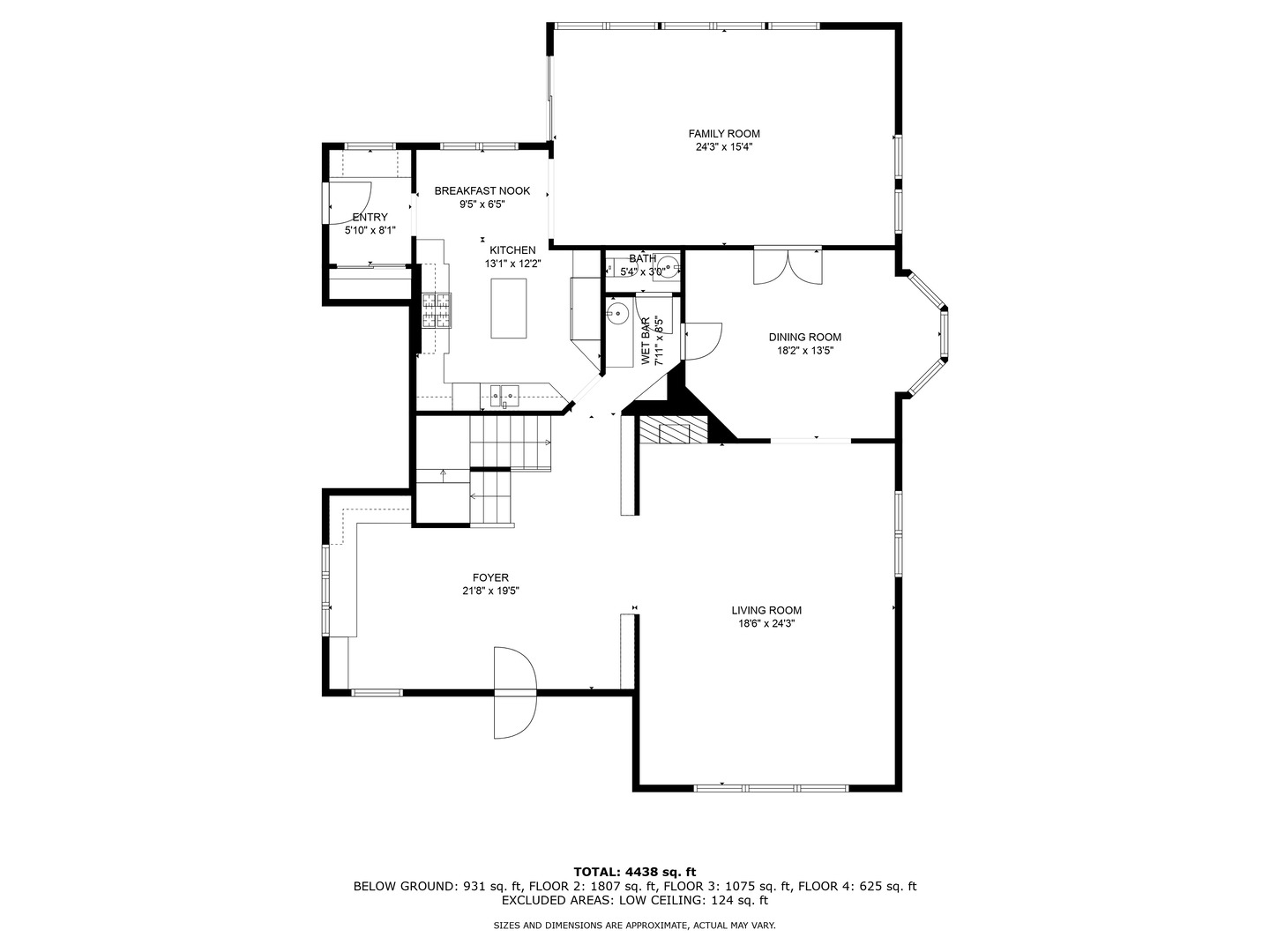 475 Cedar Street Winnetka, IL 60093 - Photo 43 of 46 a picture of floor plan