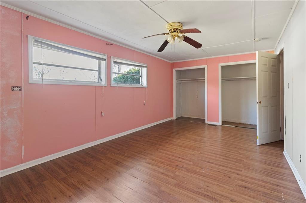 74 Hulsey Road Cedartown, GA 30125 - Photo 22 of 36 a view of empty room with wooden floor