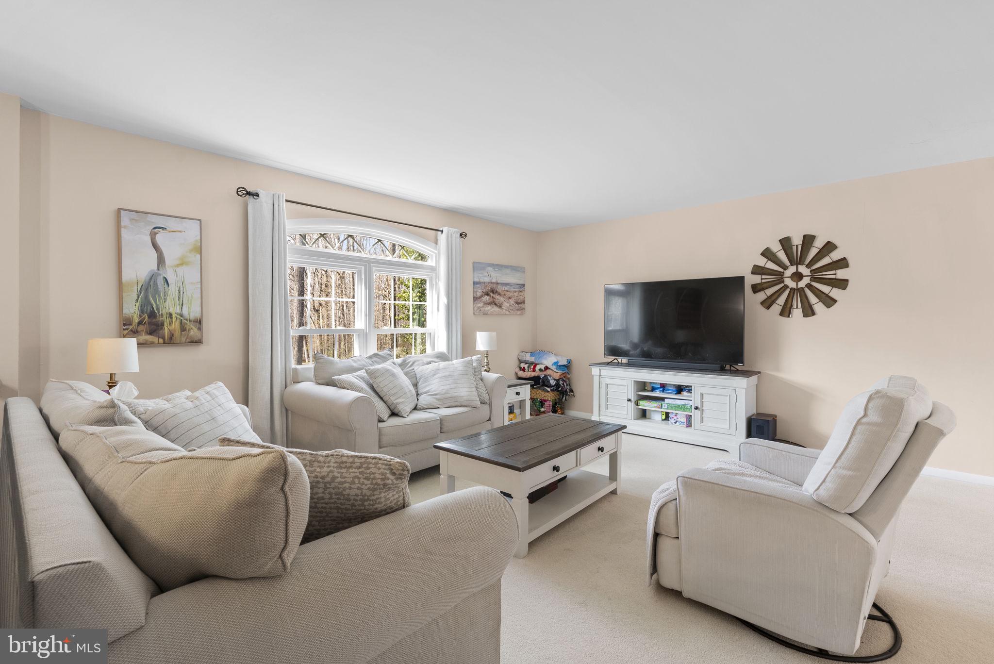 712 Petersburg Road Davidsonville, MD 21035 - Photo 3 of 37 a living room with furniture and a flat screen tv