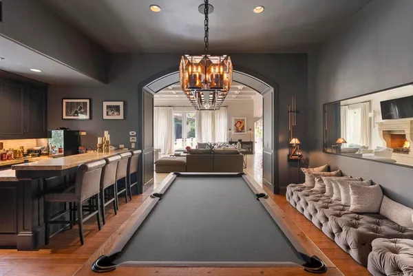 a very nice looking room with a large window