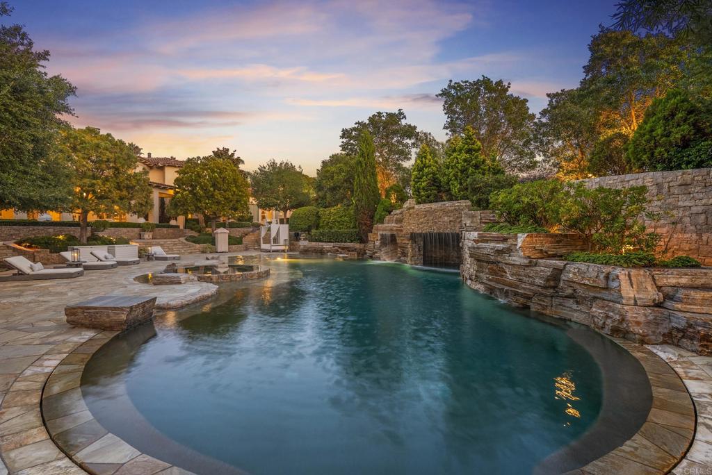 6853 Rancho Valencia Road Rancho Santa Fe, CA 92067 - Photo 38 of 40 a view of a lake with houses
