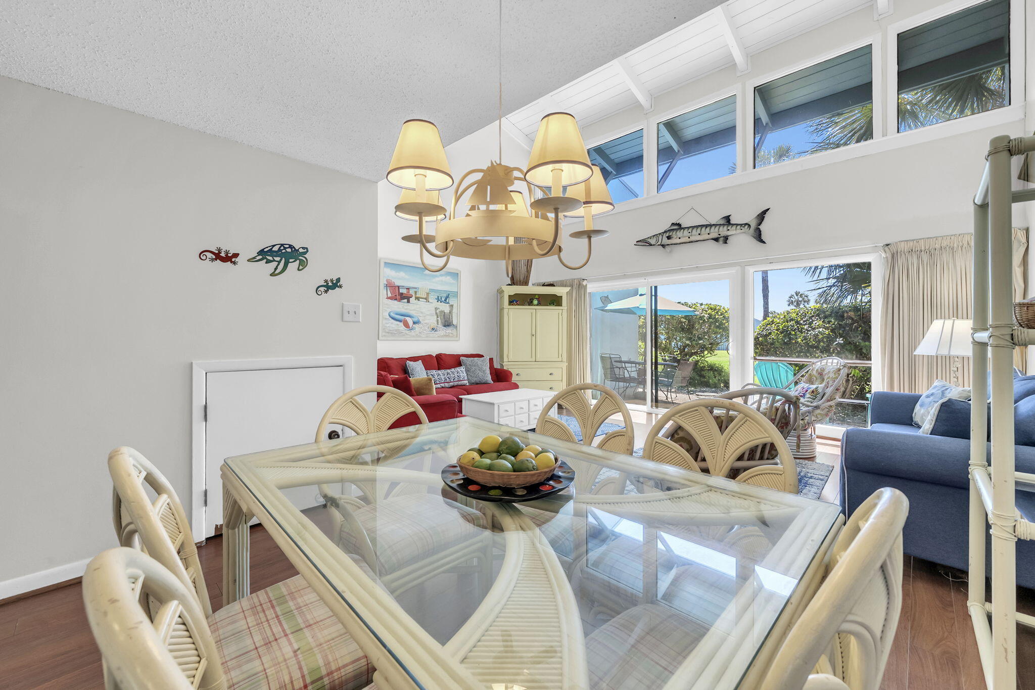 22400 Front Beach Road, Unit 48 Panama City Beach, FL 32413 - Photo 12 of 44 Overlooking the living area and patio