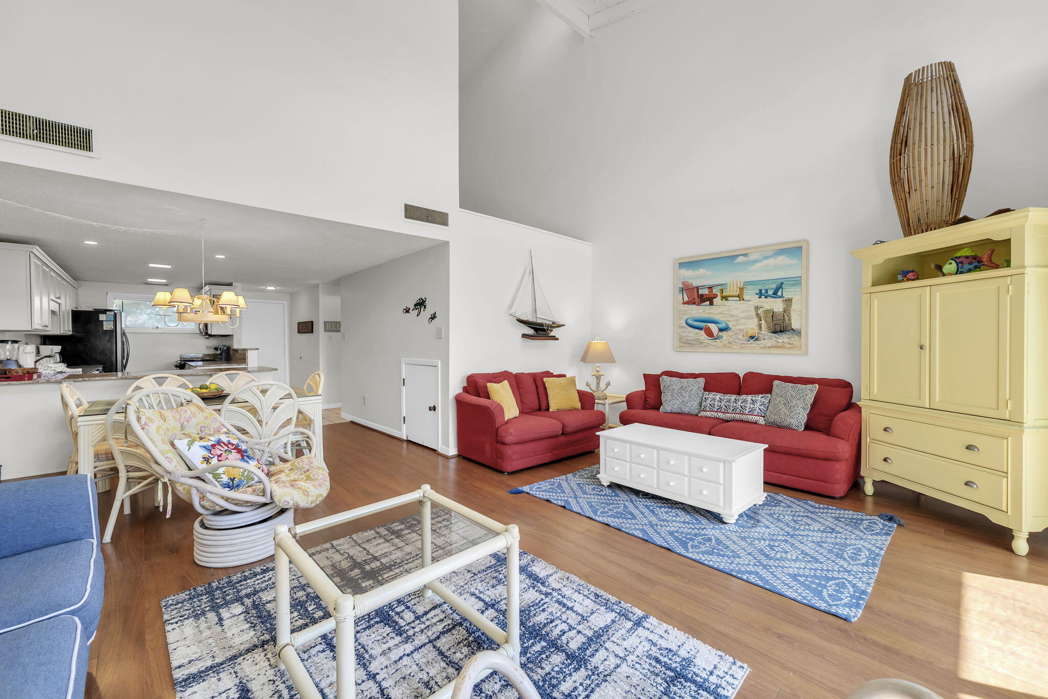 22400 Front Beach Road, Unit 48 Panama City Beach, FL 32413 - Photo 16 of 44 High Vaulted Ceilings