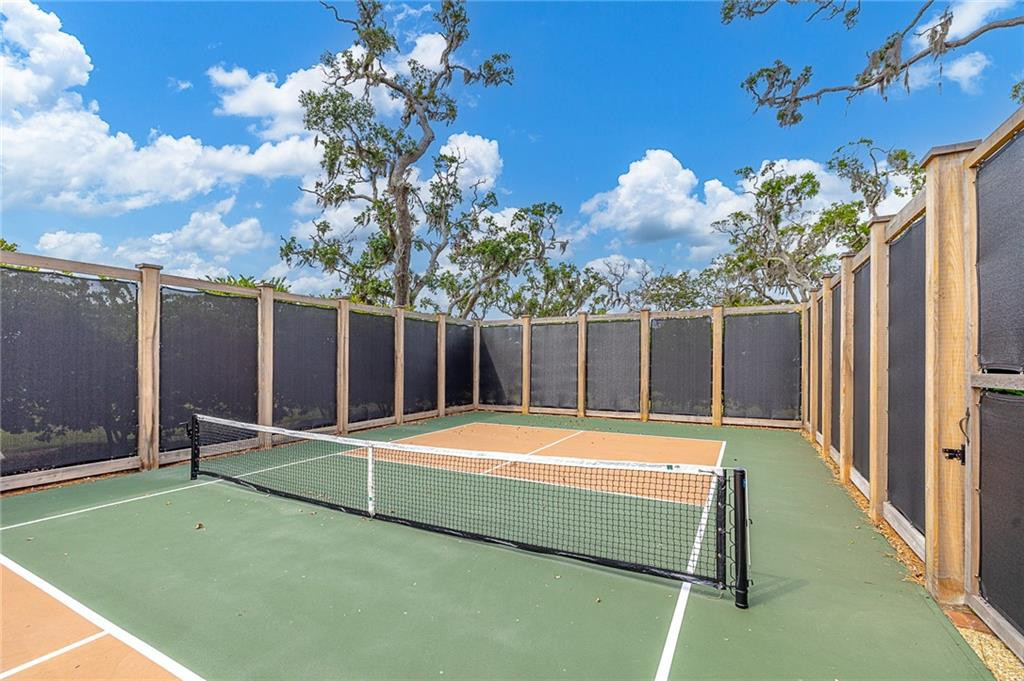 144 Point Lane St. Simons Island, GA 31522 - Photo 60 of 100 Private pickleball court