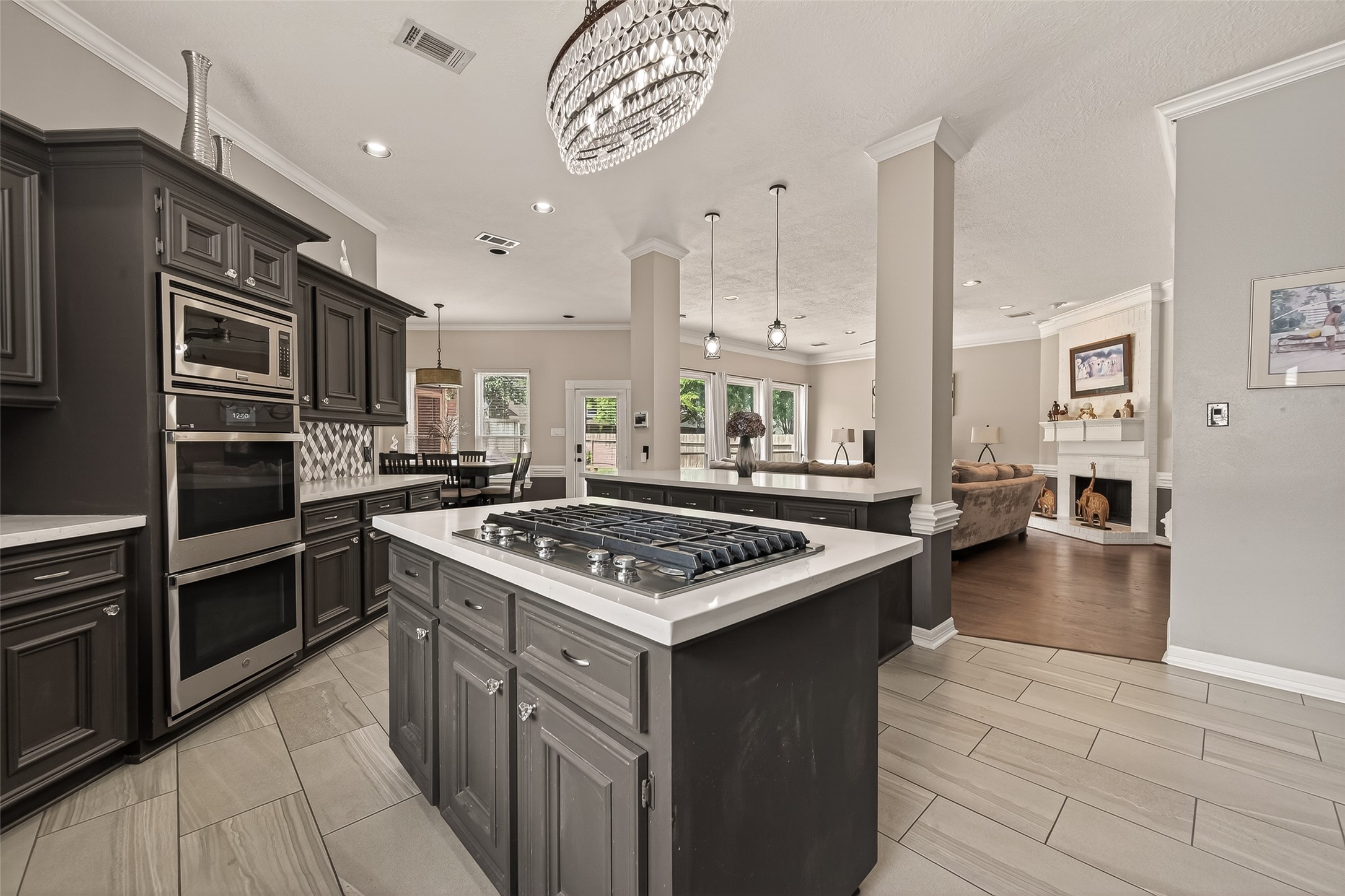 17107 Wunder Hill Drive Spring, TX 77379 - Photo 15 of 48 Two island areas mean no shortage of counter space!