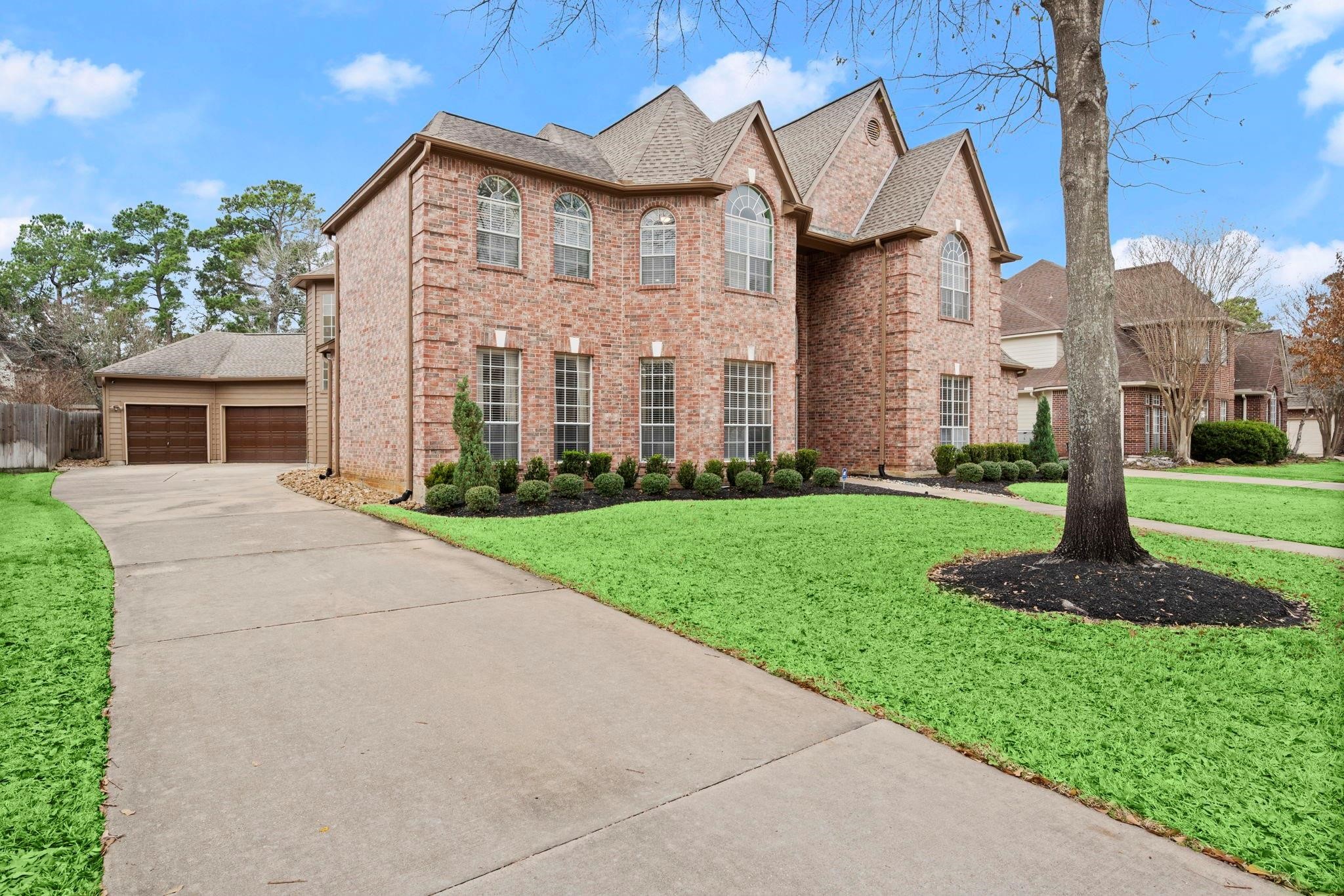 17107 Wunder Hill Drive Spring, TX 77379 - Photo 2 of 48 Three car attached garage offers plenty of parking!