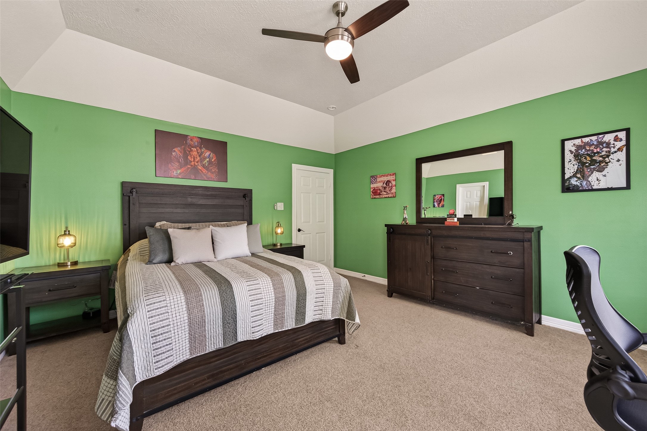 17107 Wunder Hill Drive Spring, TX 77379 - Photo 39 of 48 Another view of bedroom #5.
