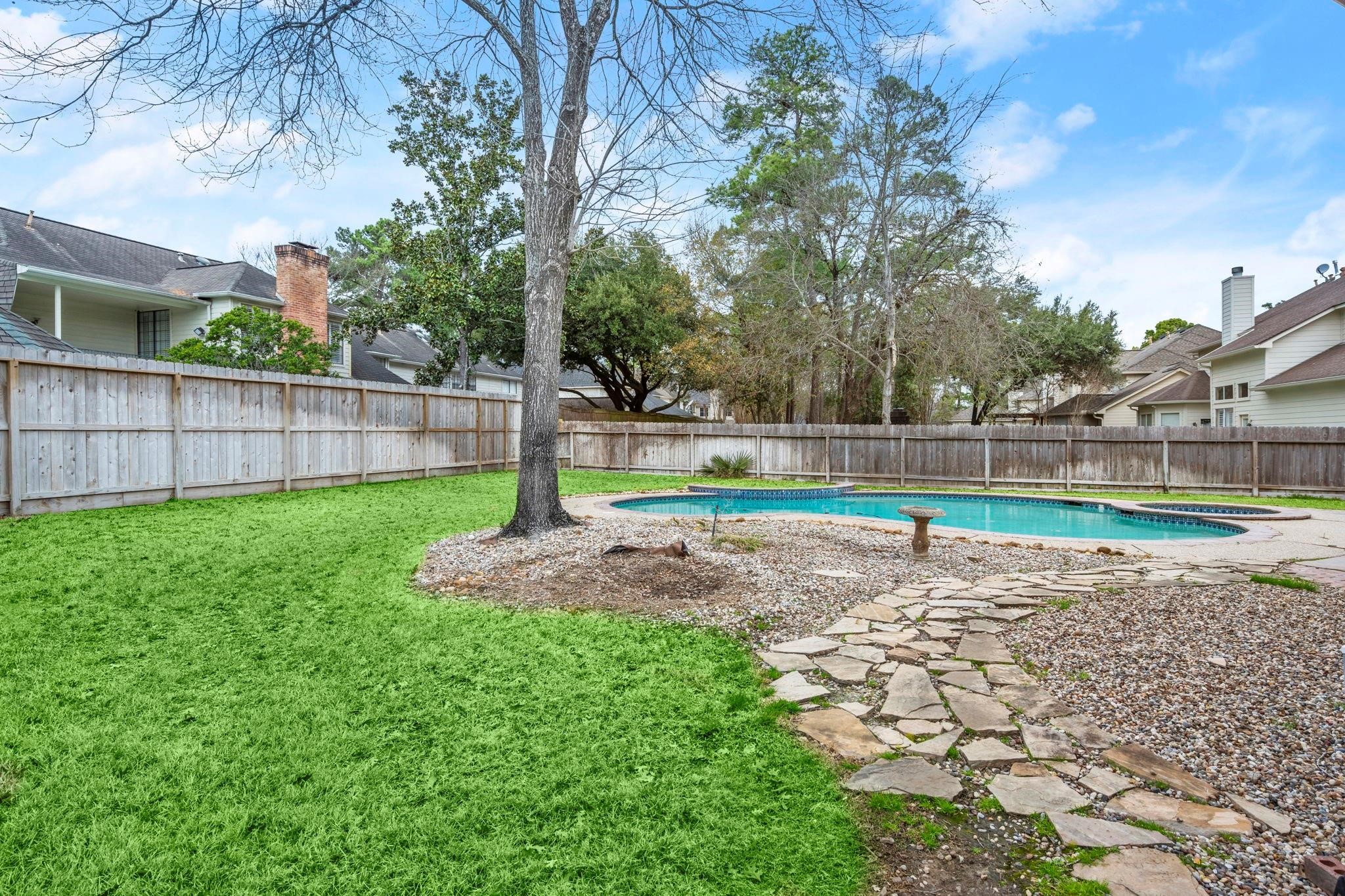 17107 Wunder Hill Drive Spring, TX 77379 - Photo 44 of 48 Hard to find park like backyard in the heart of Klein!
