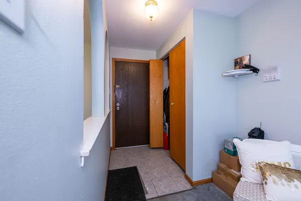 a very nice looking room with a bed