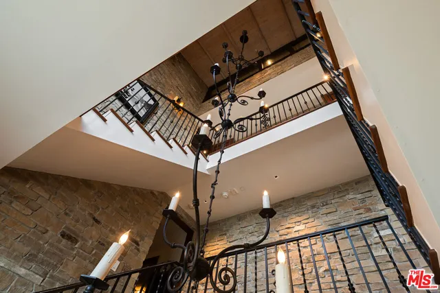 a view of balcony with outdoor seating