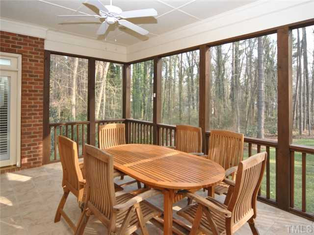 4028 Nottaway Road Durham, NC 27707 - Photo 11 of 12 Screened Porch