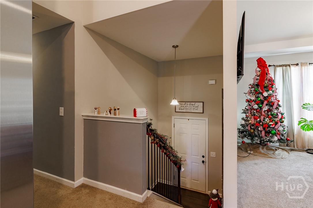 141 Misty Grove Lane Eatonton, GA 31024 - Photo 2 of 46 Stairs from Entrance to Upper Level