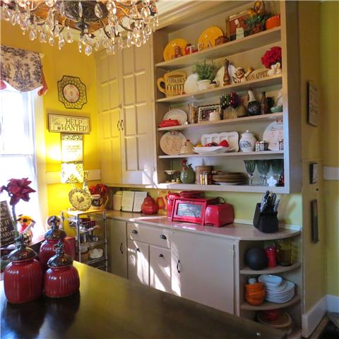 608 5th Avenue West Springfield, TN 37172 - Photo 11 of 19 Another Kitchen View ~ Built In Cabinets