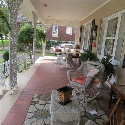 608 5th Avenue West Springfield, TN 37172 - Photo 4 of 19 Another Porch View ~ Beautiful Red Brick