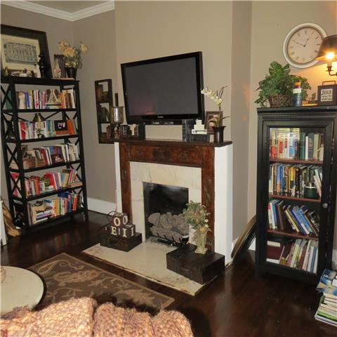 608 5th Avenue West Springfield, TN 37172 - Photo 7 of 19 Library w/ Fireplace