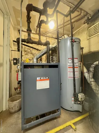 a view of a room with storage