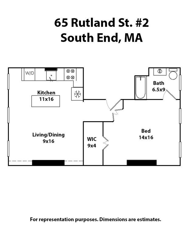 65 Rutland Street, Unit 2 Boston, MA 02118 - Photo 9 of 9