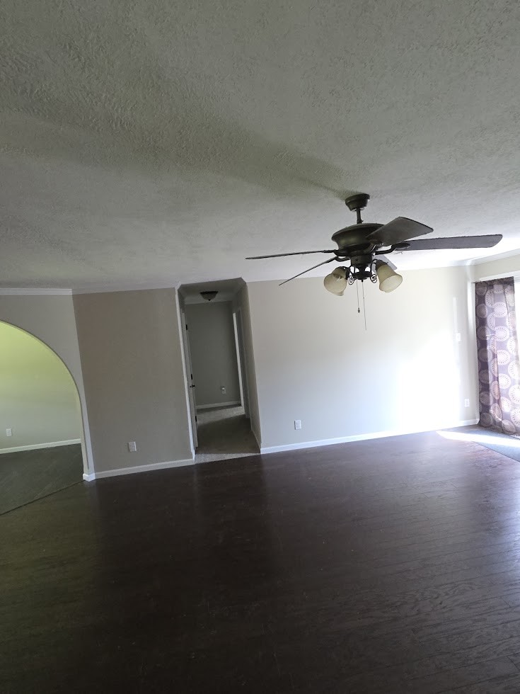 2004 Luther Sharp Road Columbia, TN 38401 - Photo 16 of 18 a view of room with a ceiling fan and hardwood floor