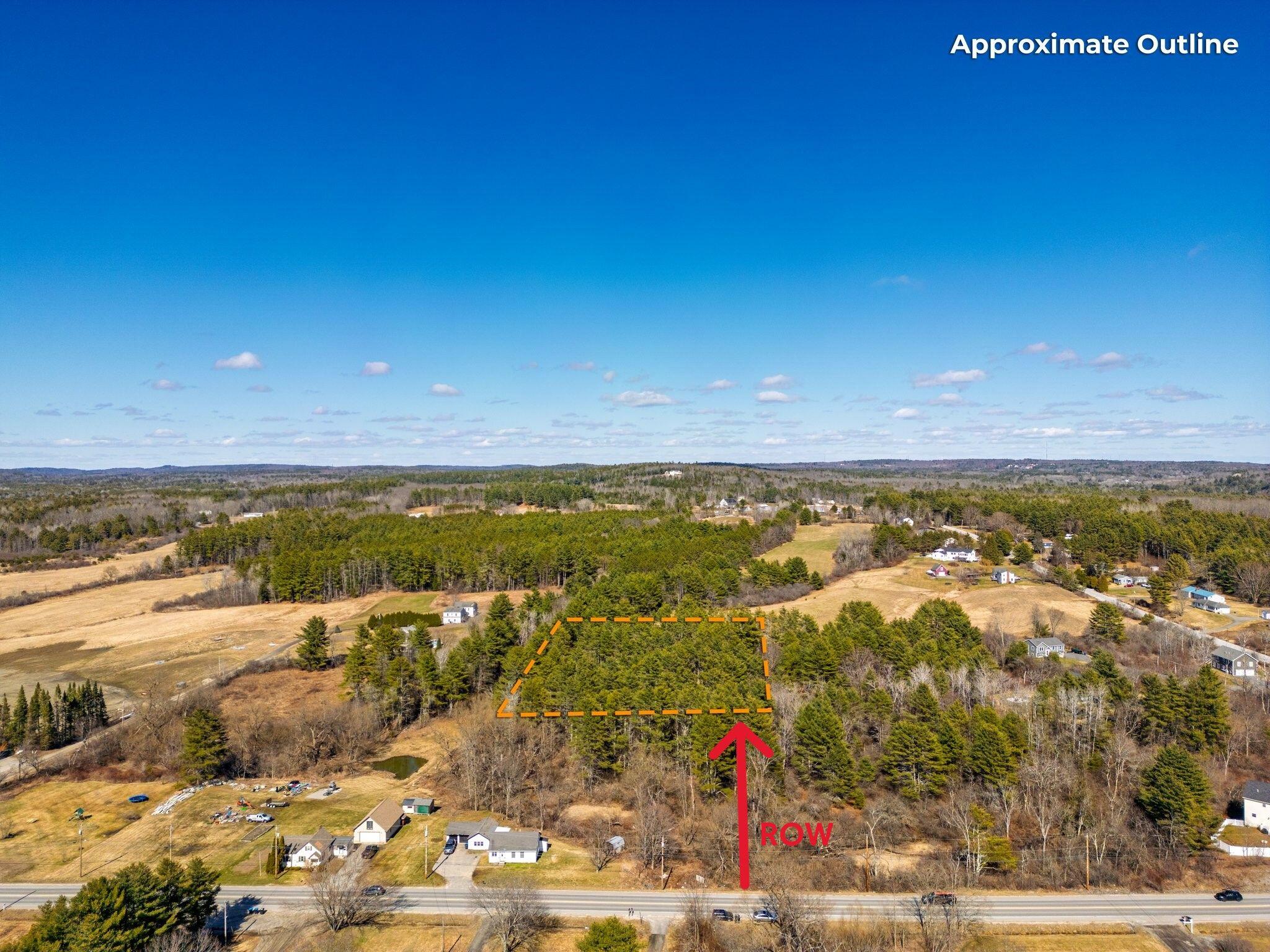 135 River Road Windham, ME 04062 - Photo 1 of 21 Aerial with outline