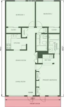 $234,999 | 701 Pine Drive, Unit 107, Pompano Beach, FL 33060