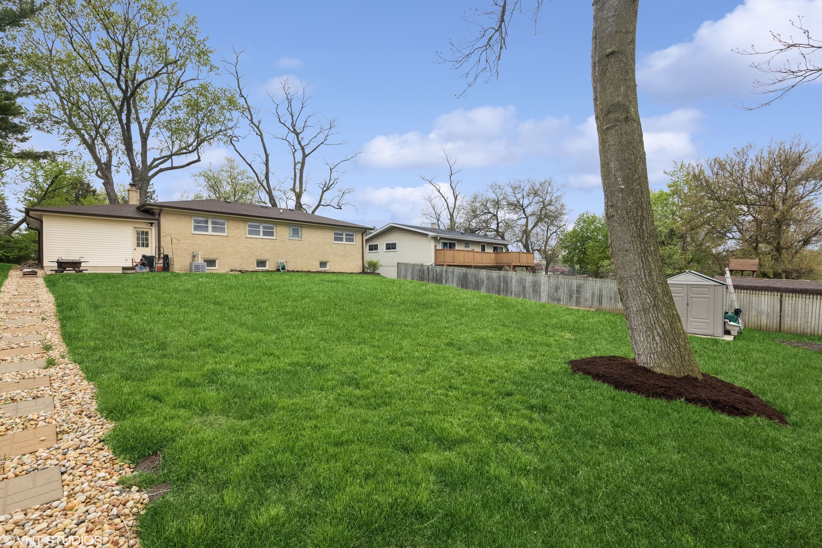 932 60th Place Downers Grove, IL 60516 - Photo 23 of 25 a view of a house with backyard and a tree