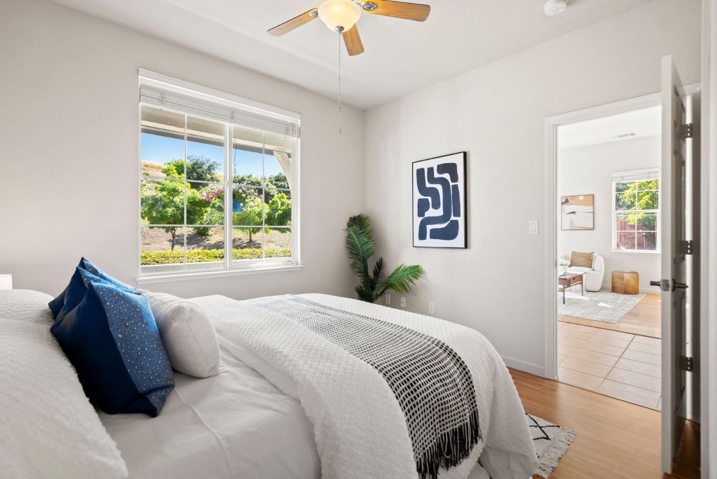 4863 Greencastle Way Antioch, CA 94531 - Photo 17 of 52 a bedroom with a large bed and a window