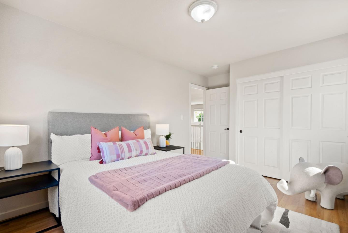 4863 Greencastle Way Antioch, CA 94531 - Photo 24 of 52 a bedroom with a bed and a lamp