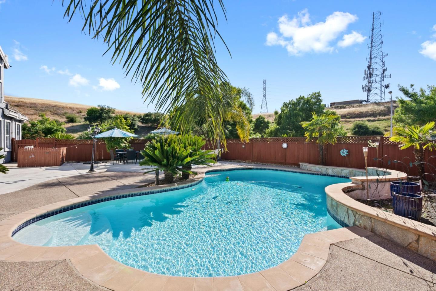 4863 Greencastle Way Antioch, CA 94531 - Photo 43 of 52 a view of a backyard with plants and lake view