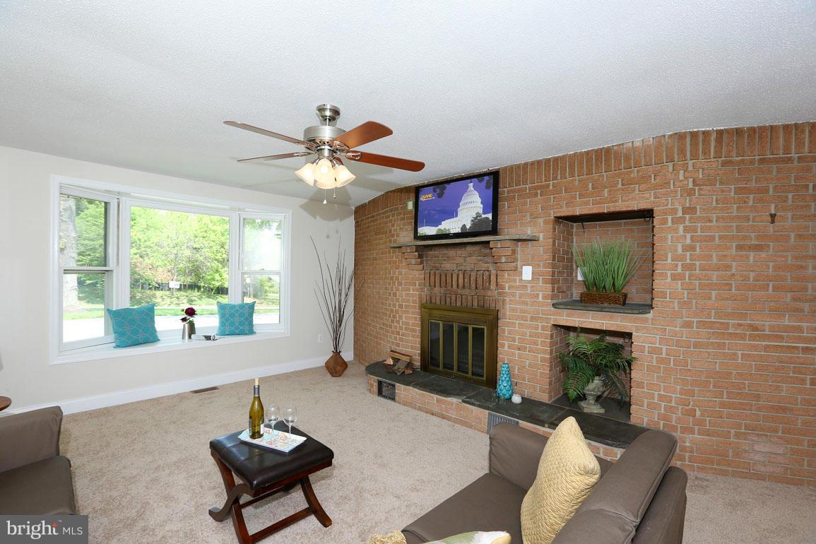 911 Ednor Road Silver Spring, MD 20905 - Photo 17 of 30 Custom built wood burning fireplace