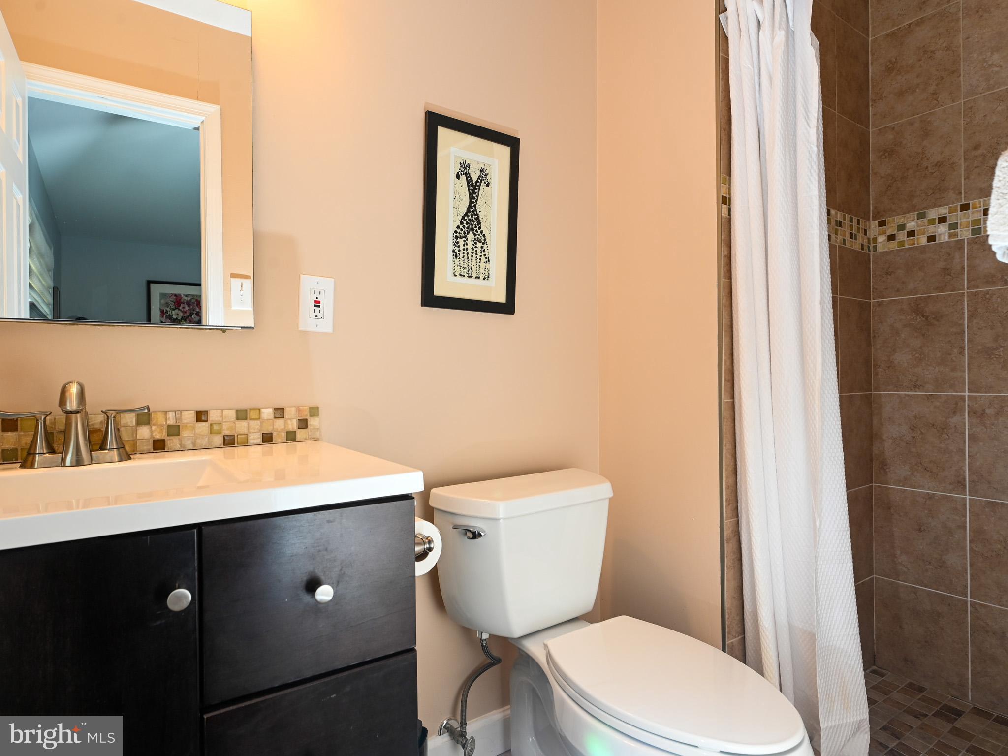 7951 Jansen Drive Springfield, VA 22152 - Photo 15 of 36 a bathroom with a toilet a sink and mirror