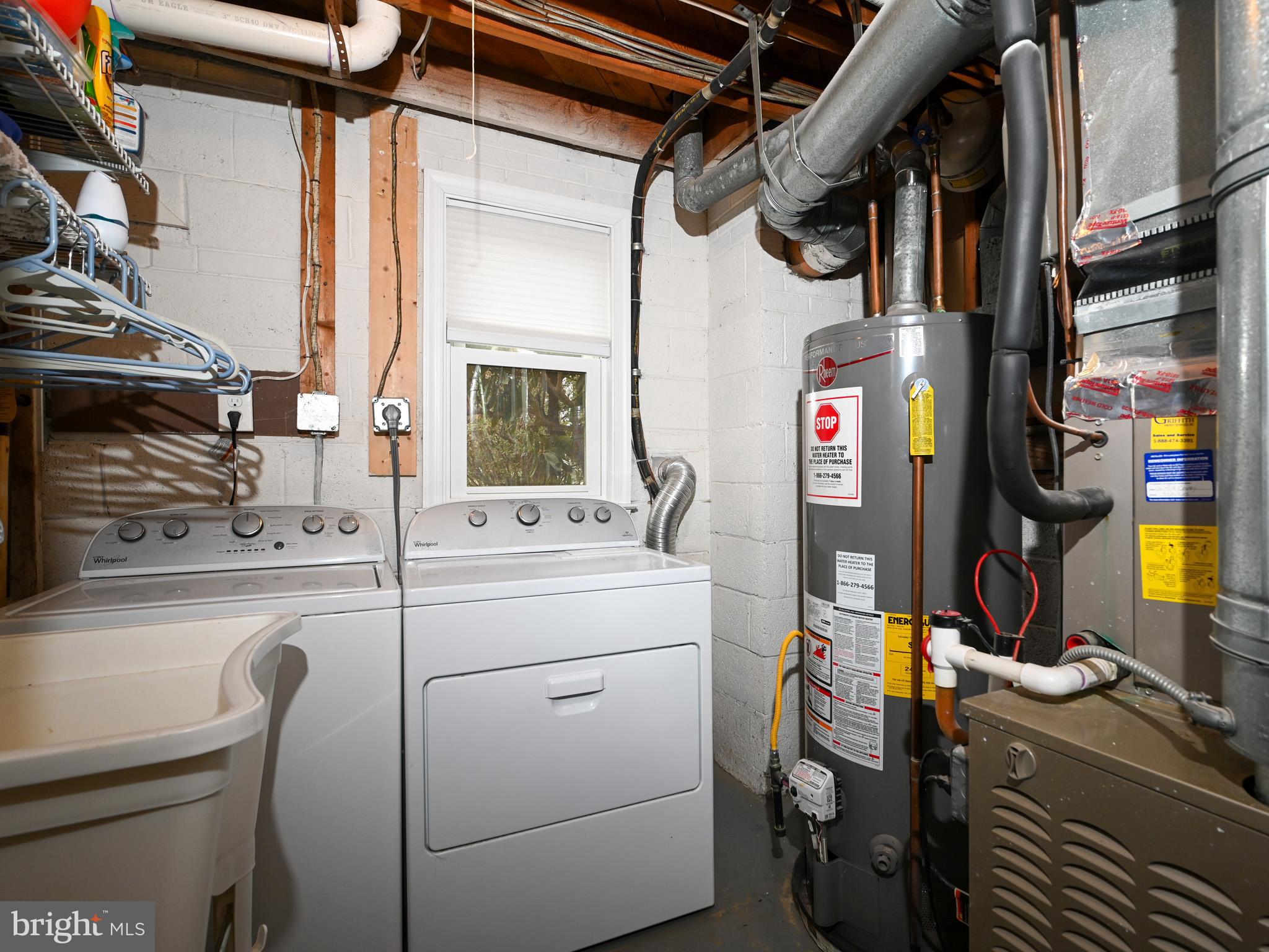 7951 Jansen Drive Springfield, VA 22152 - Photo 28 of 36 a utility room with dryer and washer
