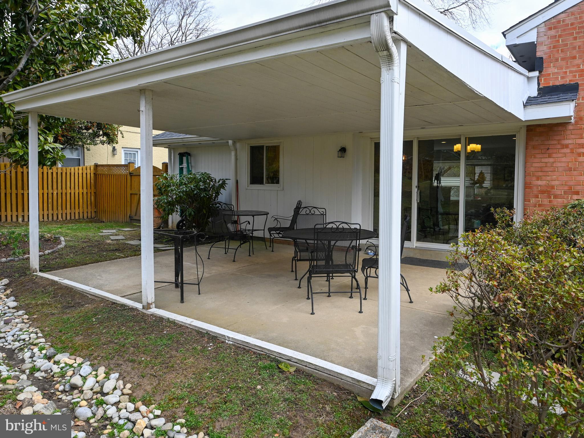 7951 Jansen Drive Springfield, VA 22152 - Photo 32 of 36 a view of backyard with patio