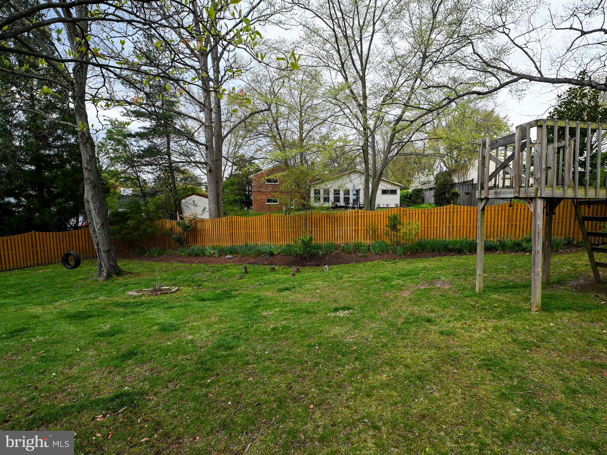 7951 Jansen Drive Springfield, VA 22152 - Photo 33 of 36 a view of garden with trees