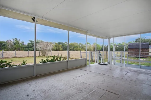 a view of a city street from a balcony