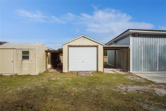 a house with a outdoor space