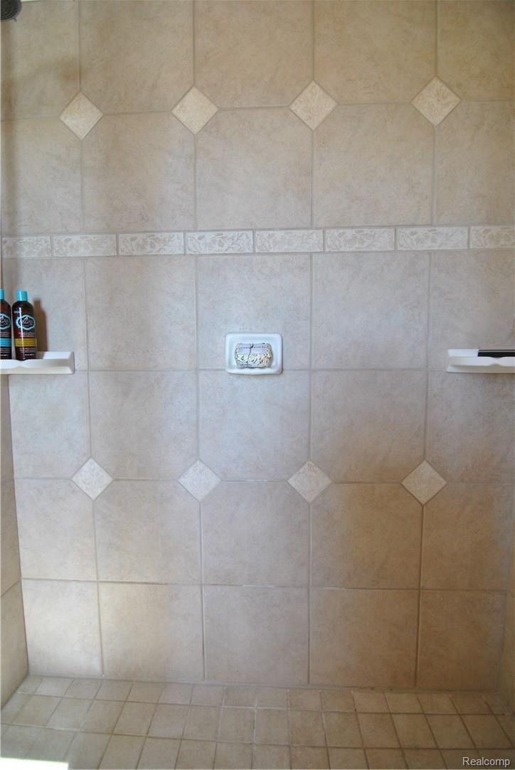 2497 East Clyde Road Howell, MI 48855 - Photo 62 of 95 Mstr Ceramic Tile Shower for two