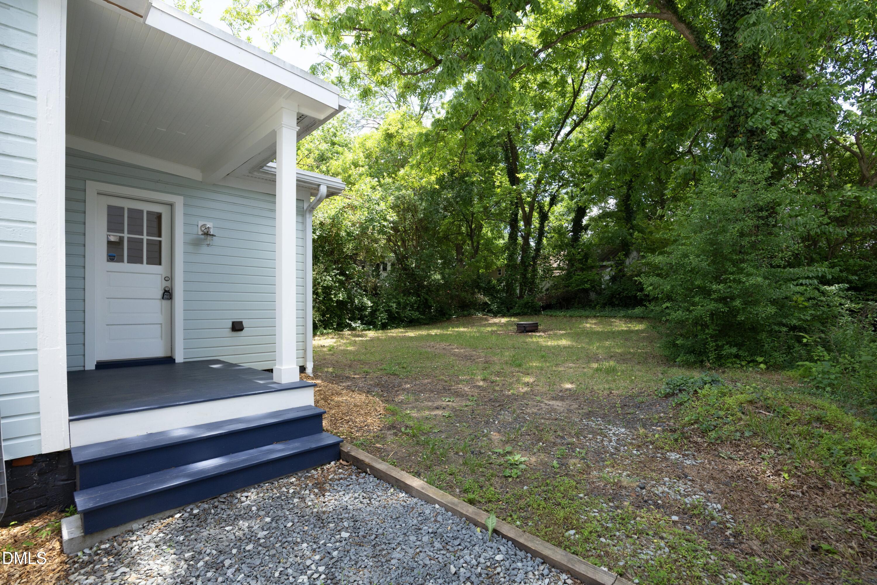 1702 East Main Street Durham, NC 27703 - Photo 26 of 29 View of back porch and yard